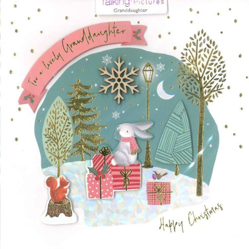 Picture of GRANDDAUGHTER CHRISTMAS CARD